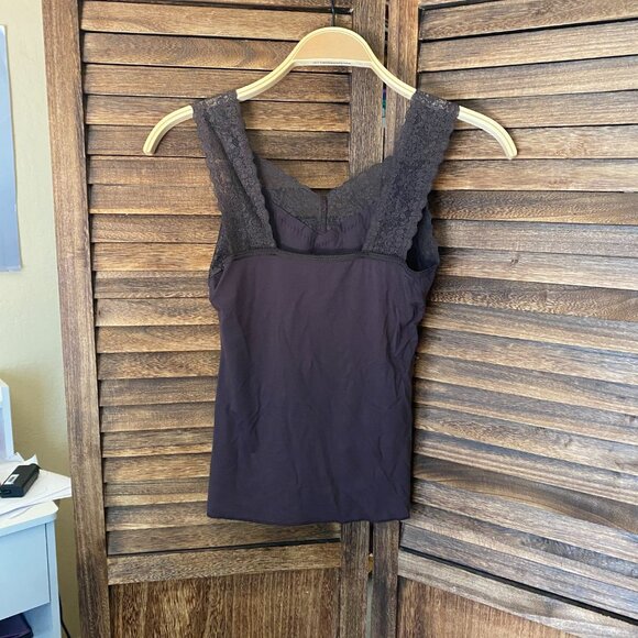 Wayi Lace Snug Camisole Brown - Picture 2 of 2